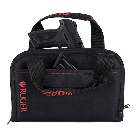 Ruger 11 in. Pistol Tote with Pocket, Black 3645